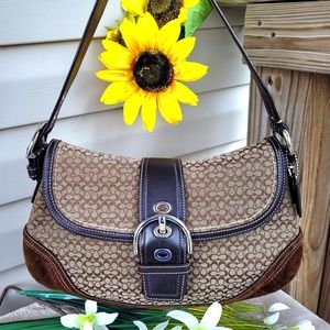 Beautiful Vintage Coach Soho Shoulder Handbag